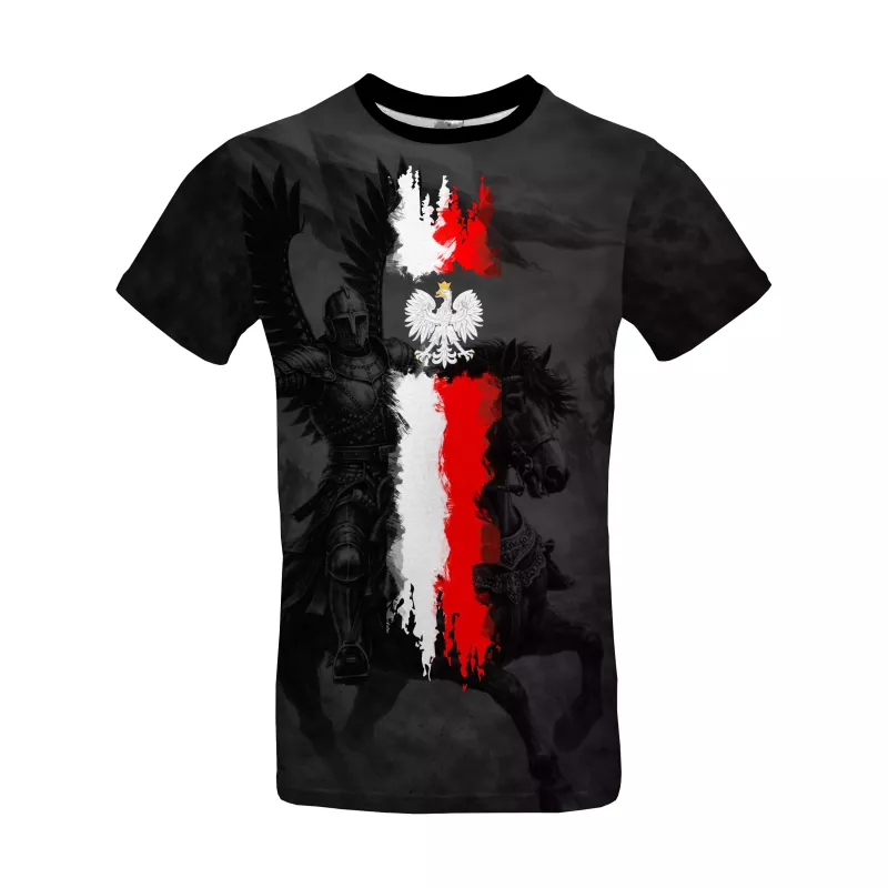 Koszulka Tshirt fullprint - Polska 1002
