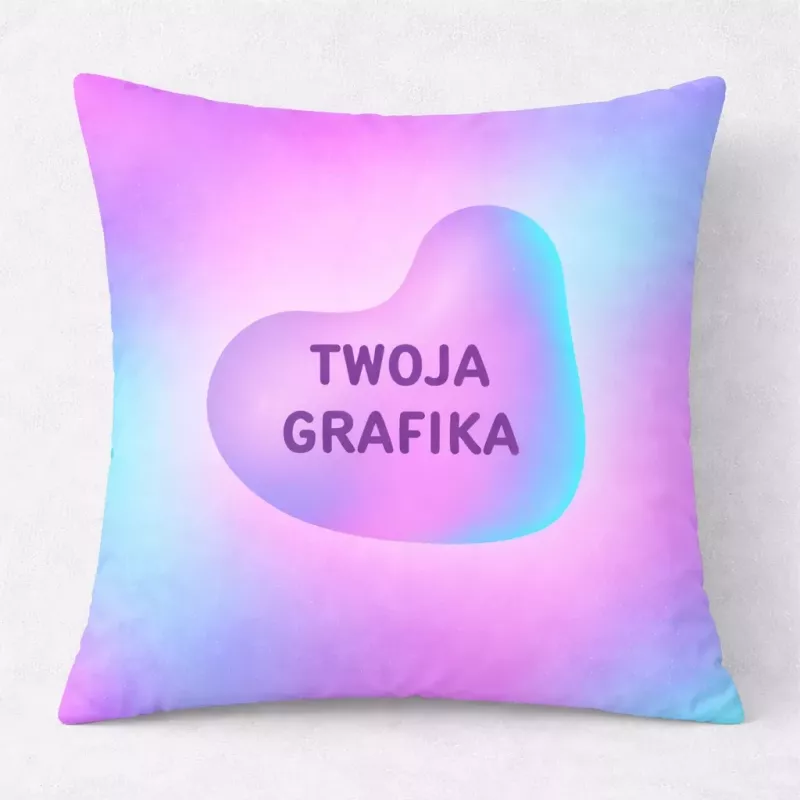Poduszka Fullprint 40x40 z nadrukiem | SprintShirt