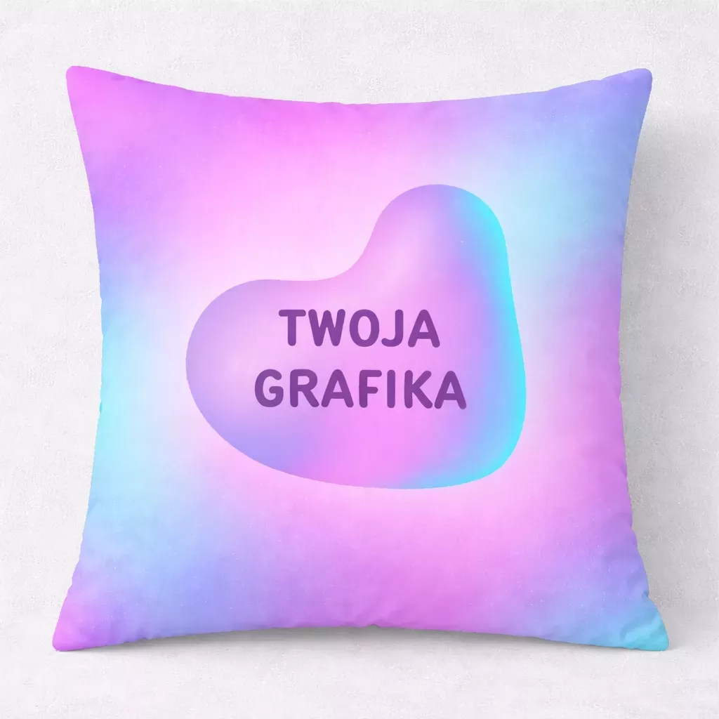 Poduszka Fullprint 40x40 z nadrukiem | SprintShirt