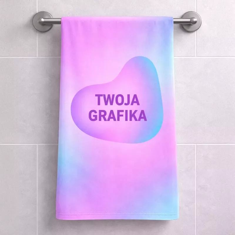 Ręcznik fullprint z własnym nadrukiem – personalizowany | SprintShirt