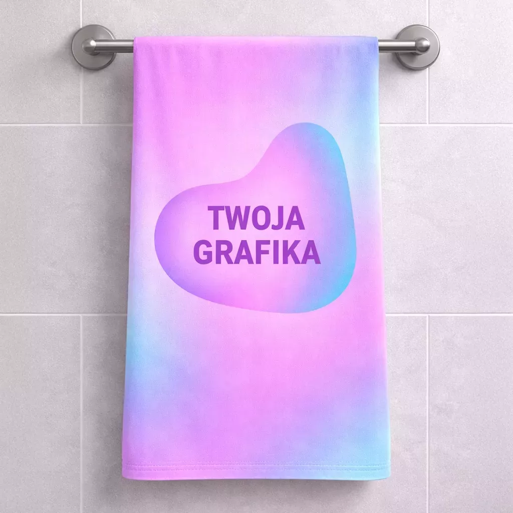 Ręcznik fullprint z własnym nadrukiem – personalizowany | SprintShirt
