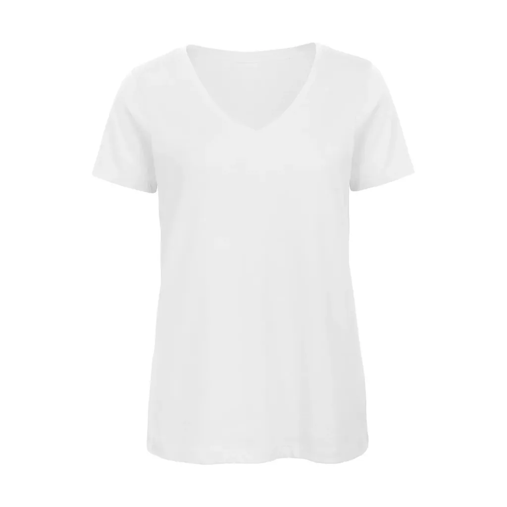 Damska Koszulka V-neck z własnym nadrukiem | Sprintshirt