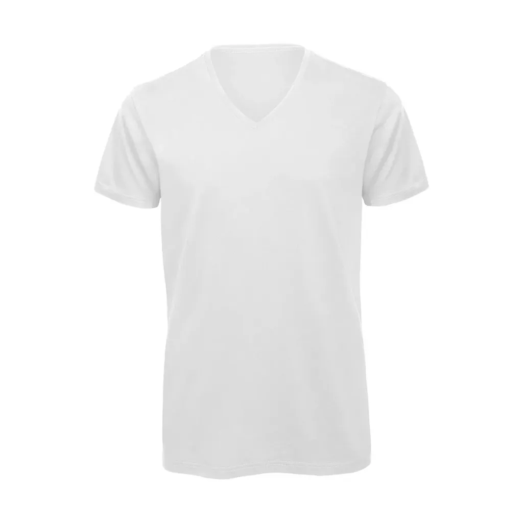 Męska Koszulka V-neck z własnym nadrukiem | Sprintshirt