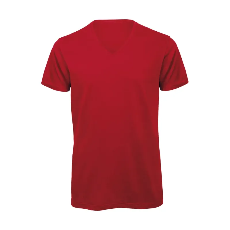 Męska Koszulka V-neck z własnym nadrukiem | Sprintshirt
