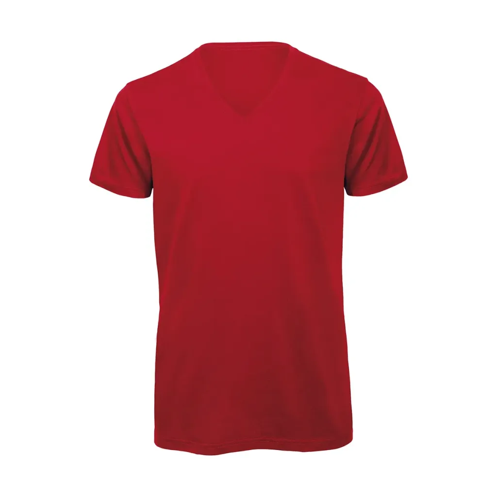 Męska Koszulka V-neck z własnym nadrukiem | Sprintshirt