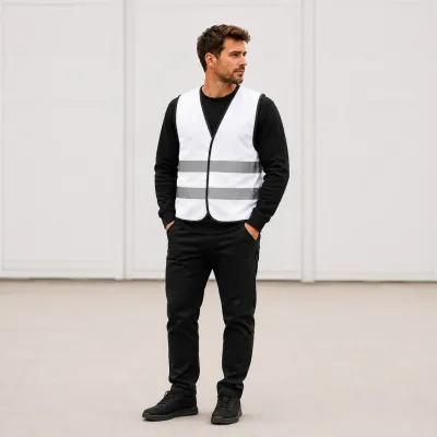 Kamizelka odblaskowa z nadrukiem | SprintShirt