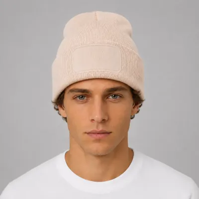 Czapka zimowa beanie z własnym nadrukiem |  Sprintshirt