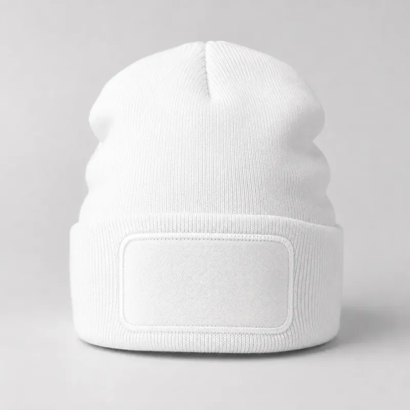 Czapka zimowa beanie z własnym nadrukiem |  Sprintshirt