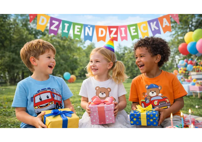 Dzień Dziecka – prezenty spersonalizowane z nadrukiem