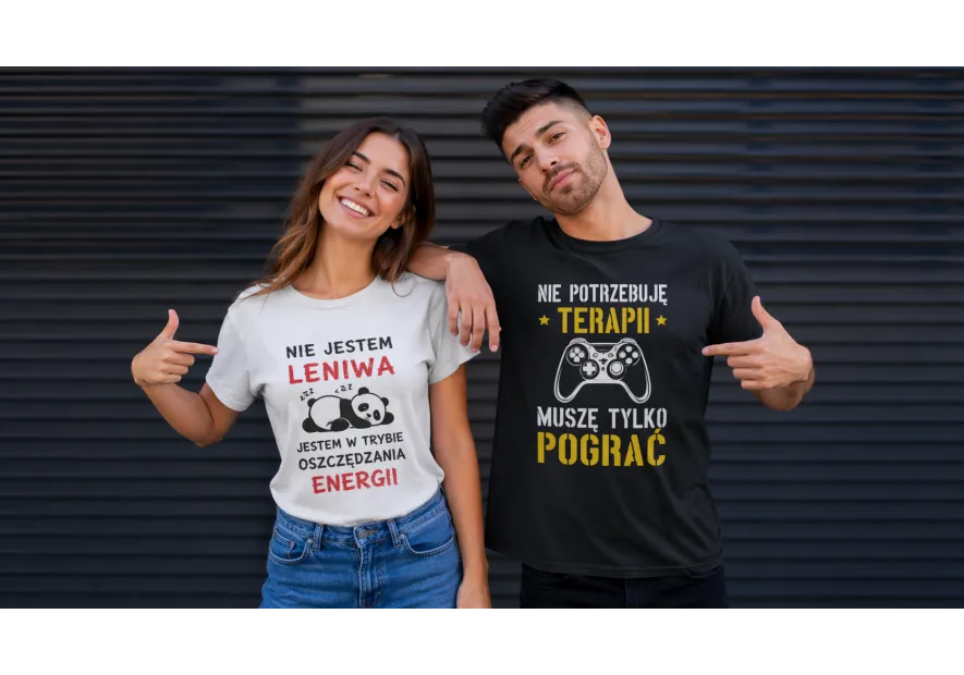 Śmieszne koszulki – zabawne T-shirty z nadrukiem